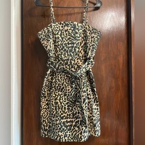 Cheetah Tank Top Dress